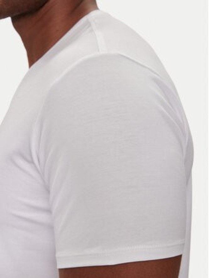 Lacoste T-Shirt TH0999 Biały Regular Fit