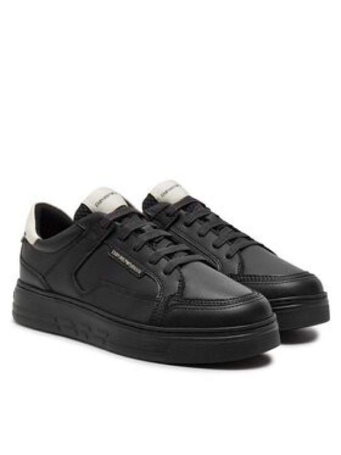 Emporio Armani Sneakersy X4X568 XN162 U066 Czarny