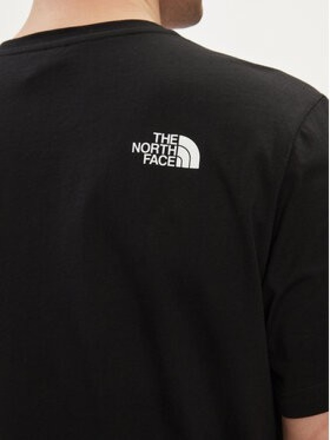 The North Face T-Shirt Easy NF0A87N5 Czarny Regular Fit