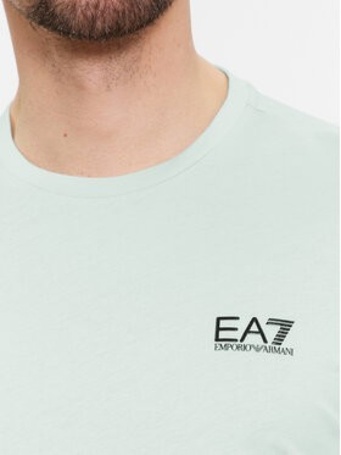 EA7 Emporio Armani T-Shirt 8NPT51 PJM9Z 1133 Zielony Regular Fit