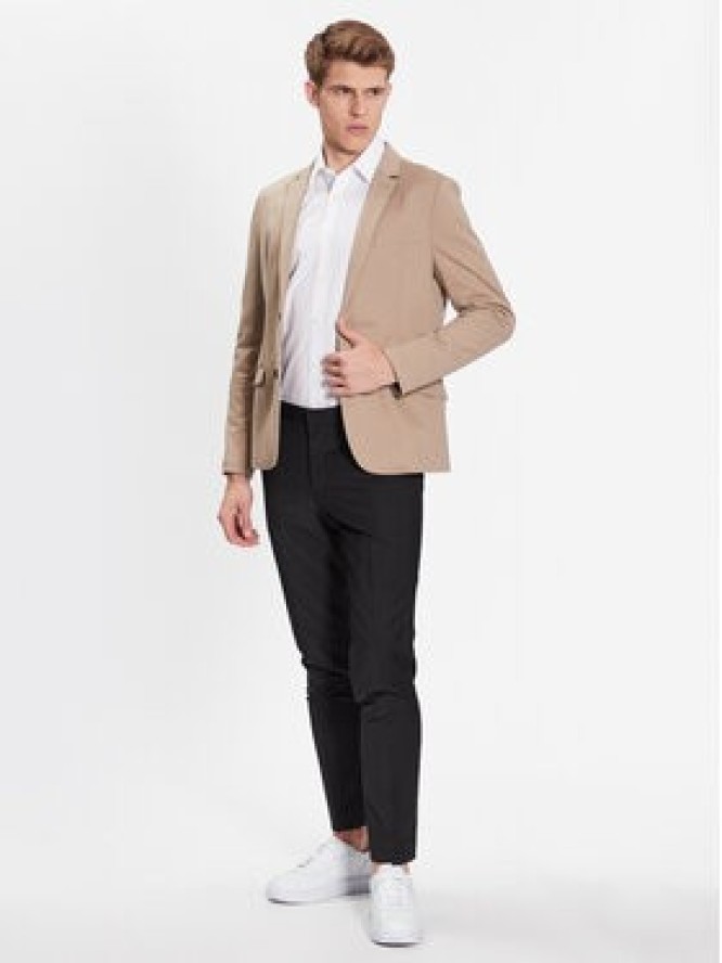 Hugo Koszula 50479219 Biały Extra Slim Fit