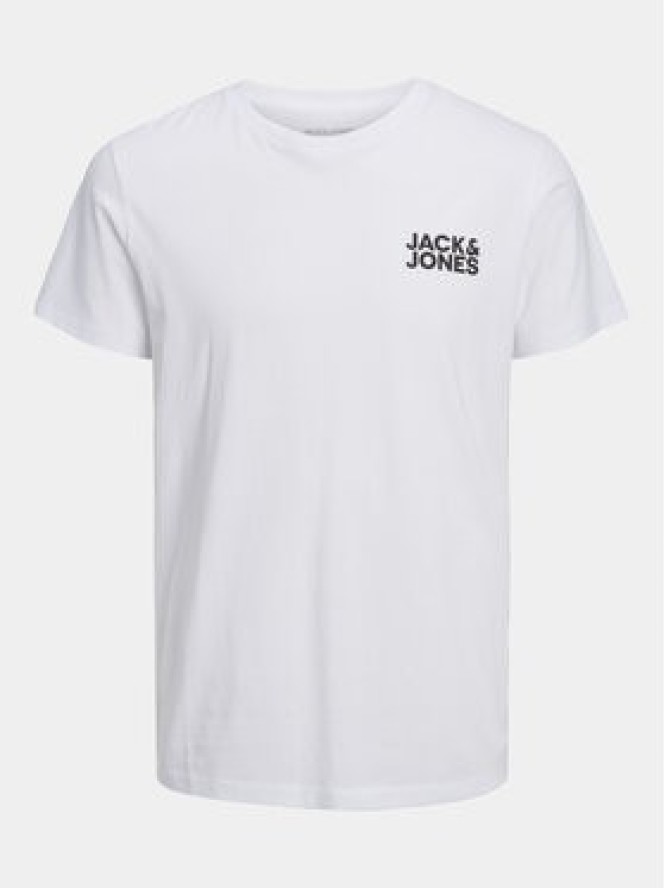 Jack&Jones T-Shirt Corp 12151955 Biały Regular Fit