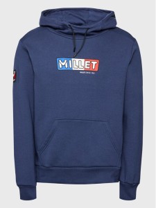 Millet Bluza M100 Sweat Hoodie M Miv9857 Granatowy Regular Fit