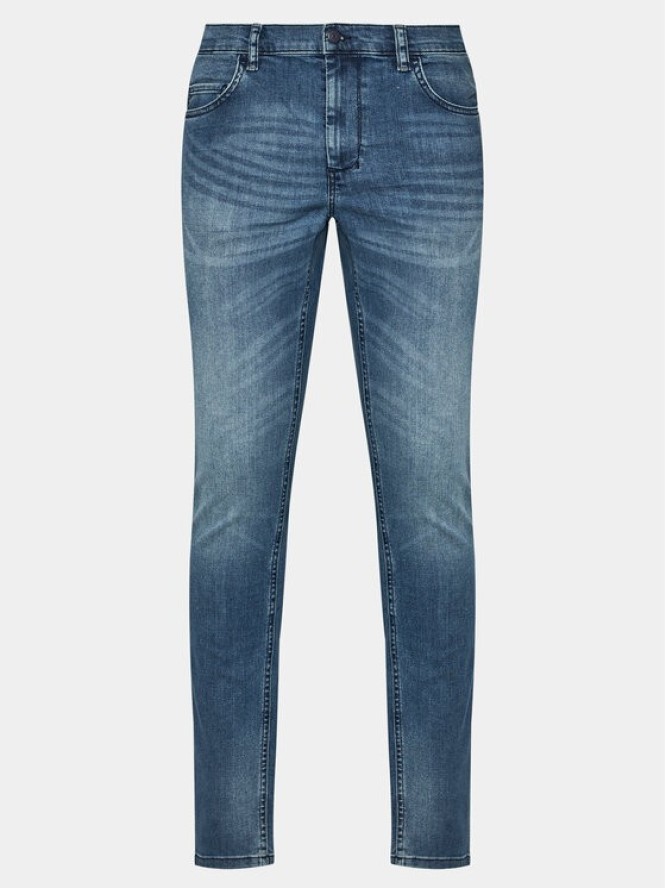 Sisley Jeansy 4Y7V576L9 Niebieski Skinny Fit