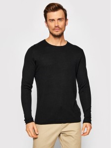 Selected Homme Sweter Rome 16079774 Czarny Regular Fit