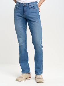 Spodnie jeans męskie dopasowane Terry 230