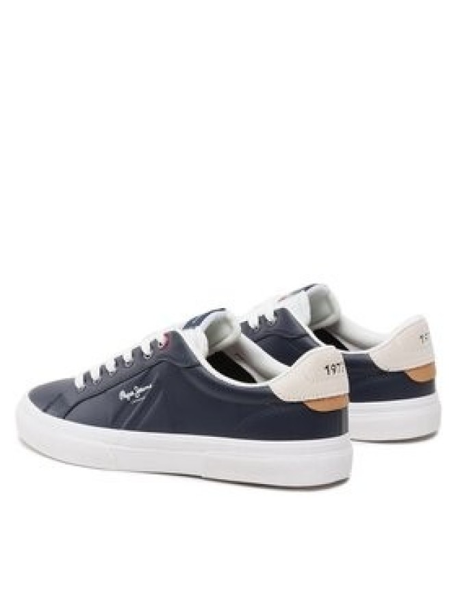 Pepe Jeans Sneakersy Kenton Flag M PMS30906 Granatowy