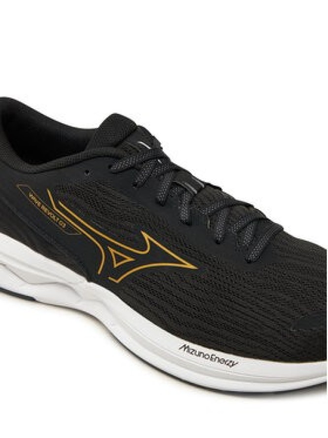 Mizuno Buty do biegania Wave Revolt 3 J1GC2481 Czarny