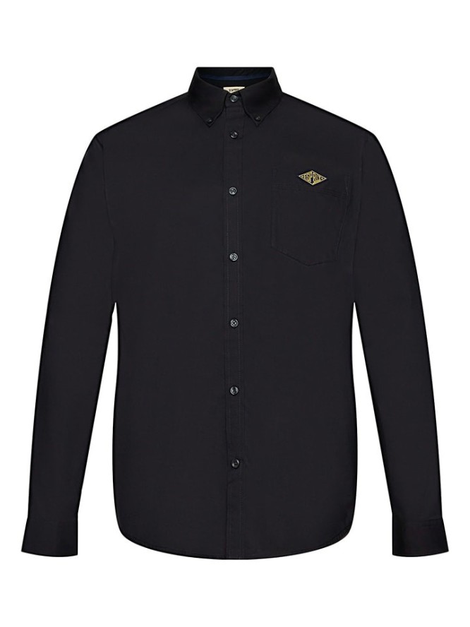 ESPRIT Koszula - Regular fit - w kolorze czarnym rozmiar: L