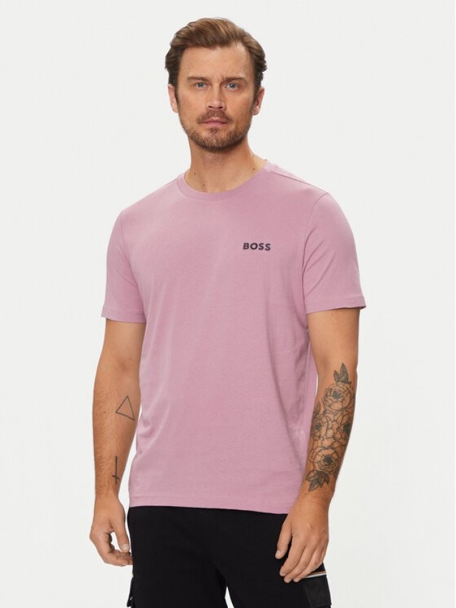 Boss T-Shirt 50515620 Różowy Regular Fit