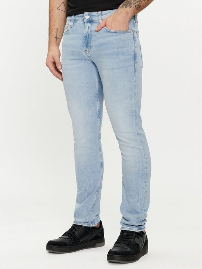 Calvin Klein Jeans Jeansy J30J324852 Niebieski Slim Fit