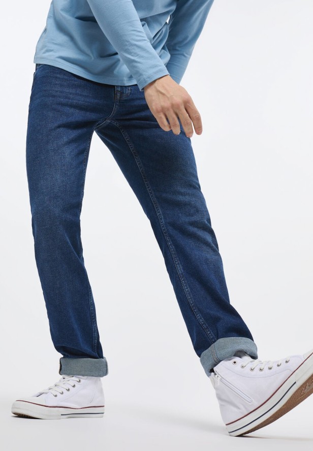 MUSTANG Style Orlando Slim MĘSKIE SPODNIE JEANSOWE DENIM BLUE 1013418 5000 783