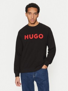 Hugo Bluza Dem 50477328 Czarny Regular Fit