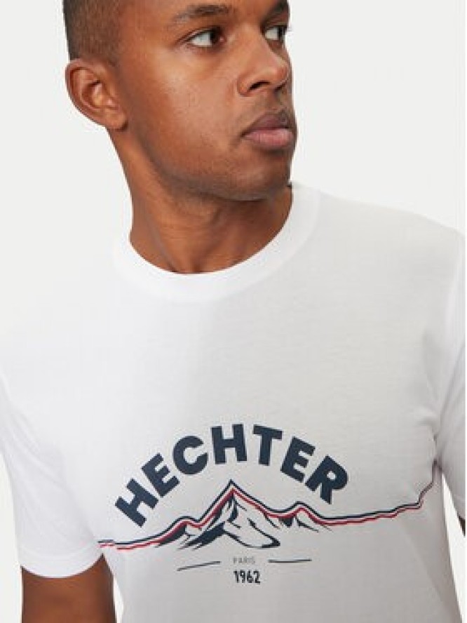 Hechter Paris T-Shirt 75014 142919 Biały Regular Fit