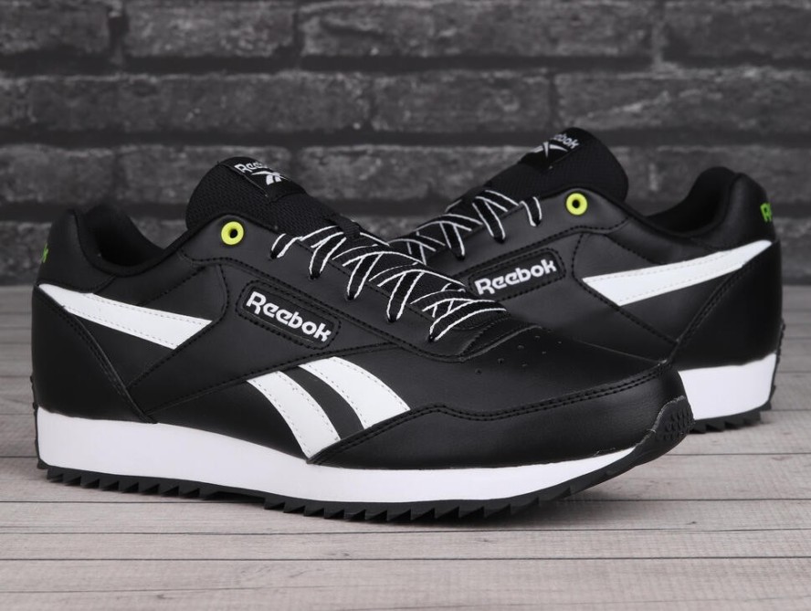 Buty męskie, sportowe Reebok REWIND RUN RIPPLE BLACK WHITE