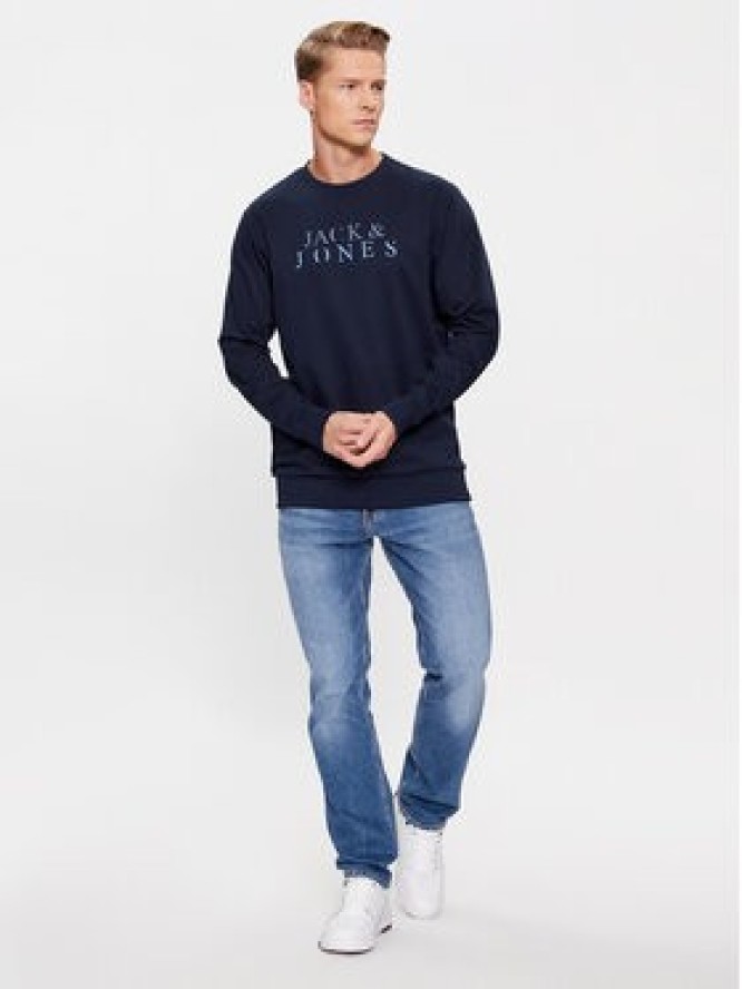 Jack&Jones Bluza 12244404 Granatowy Standard Fit