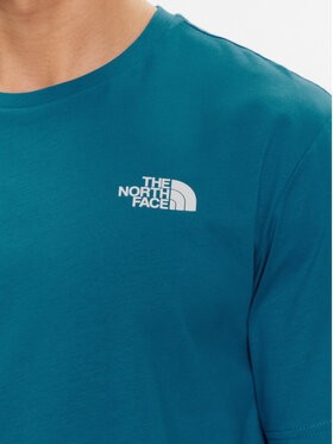 The North Face T-Shirt Redbox NF0A87NV Niebieski Regular Fit