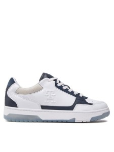 Tommy Hilfiger Sneakersy Th Basket Best Locker FM0FM04969 Biały