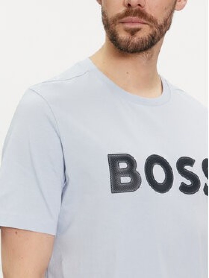 Boss T-Shirt 50512866 Niebieski Regular Fit