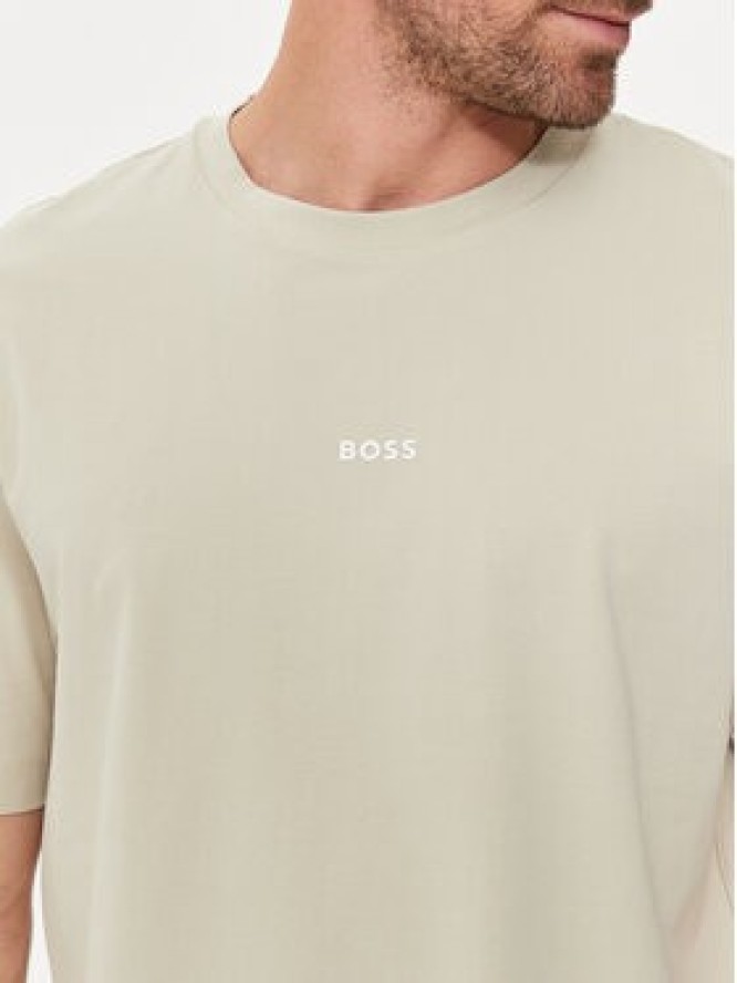 Boss T-Shirt Tchup 50473278 Beżowy Relaxed Fit