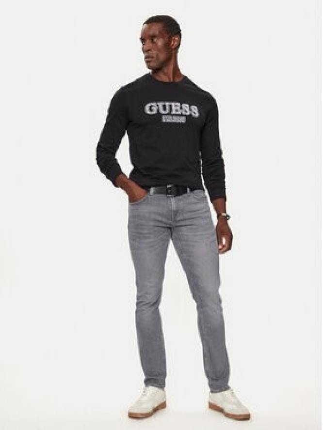 Guess Longsleeve M4BI46 I3Z14 Czarny Slim Fit