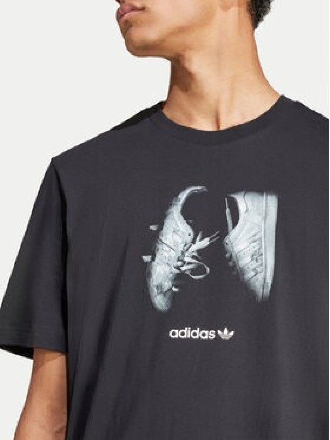 adidas T-Shirt Supply Street IY3431 Czarny Regular Fit