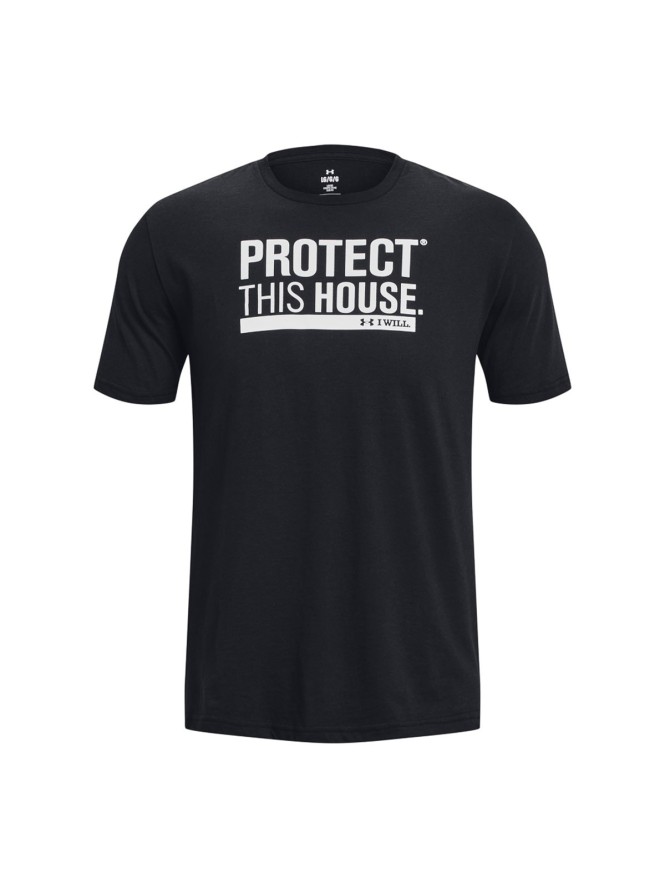 T-shirt męski Under Armour UA Protect This House Ss - czarny