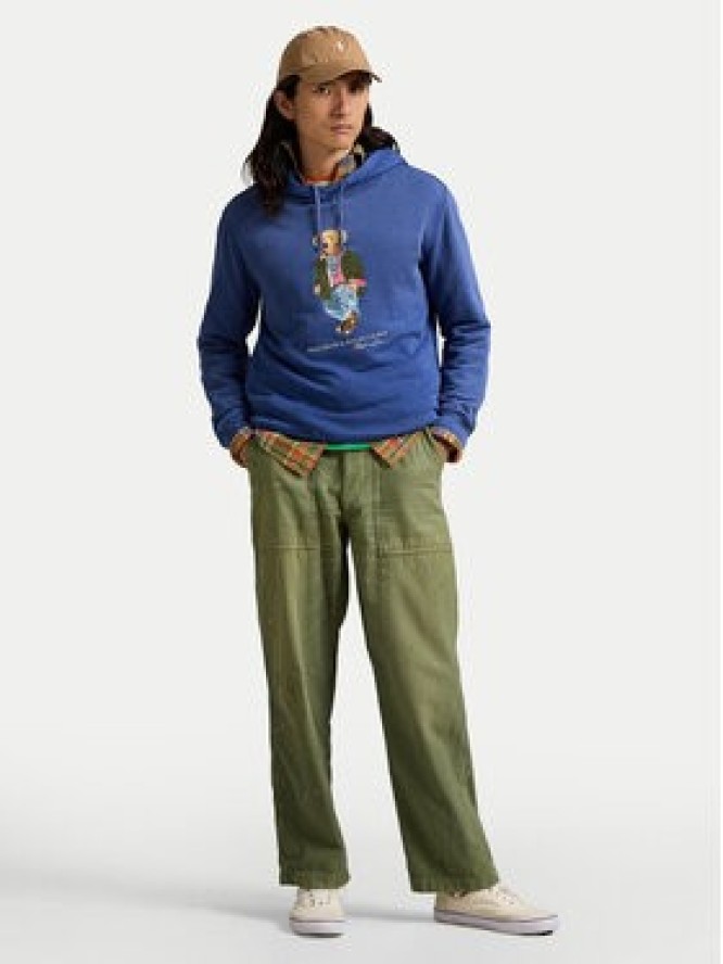 Polo Ralph Lauren Bluza 710958192001 Niebieski Regular Fit