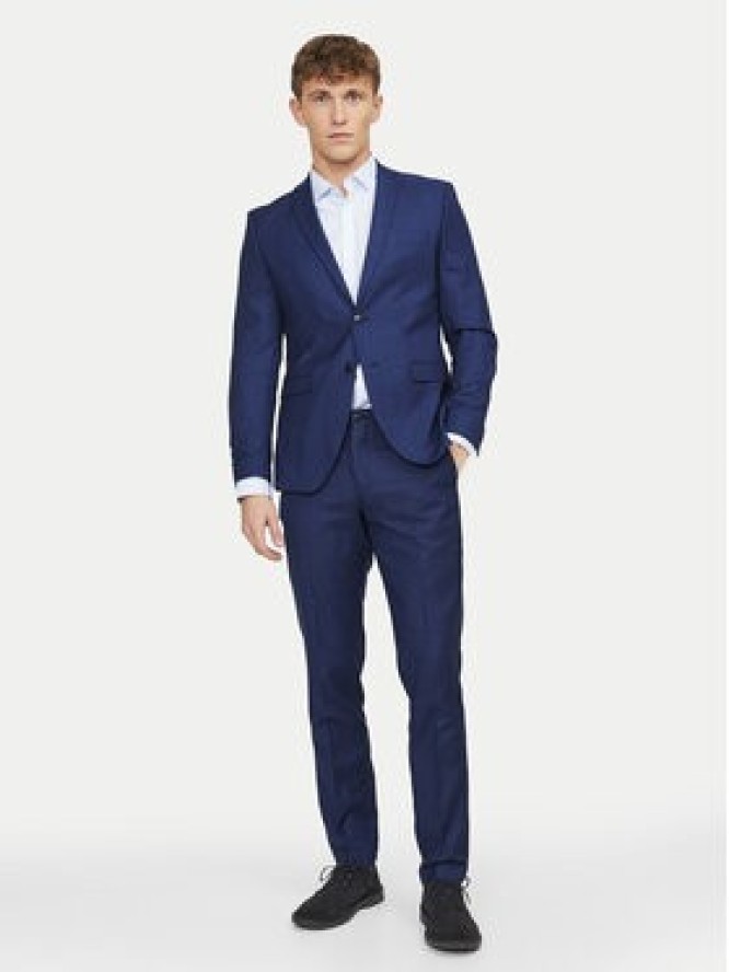 Jack&Jones Marynarka Solaris 12141107 Niebieski Slim Fit