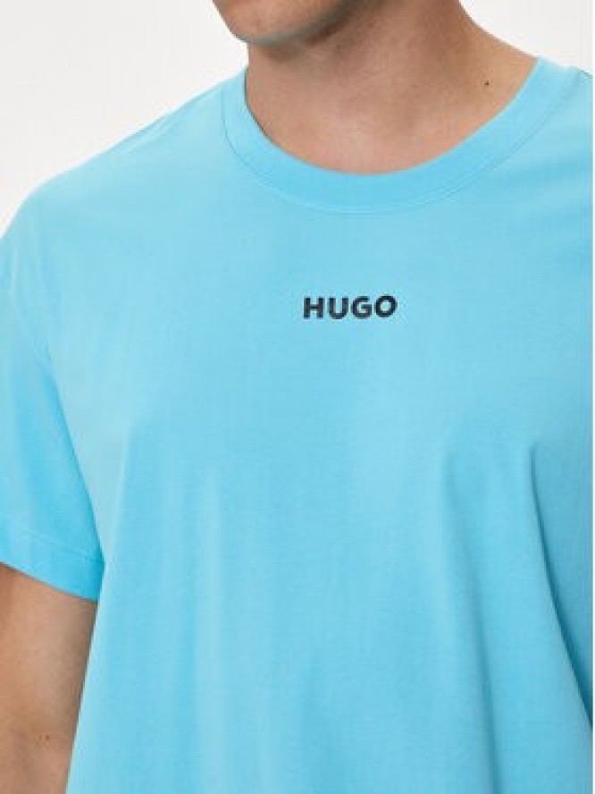 Hugo T-Shirt Linked 50518646 Niebieski Relaxed Fit