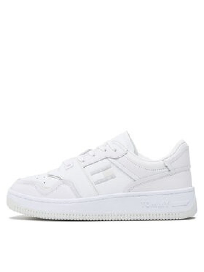 Tommy Jeans Sneakersy Basket Cupsole EM0EM01194 Biały