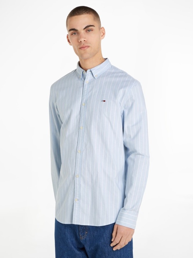 TOMMY JEANS Koszula w kolorze błękitnym rozmiar: XL