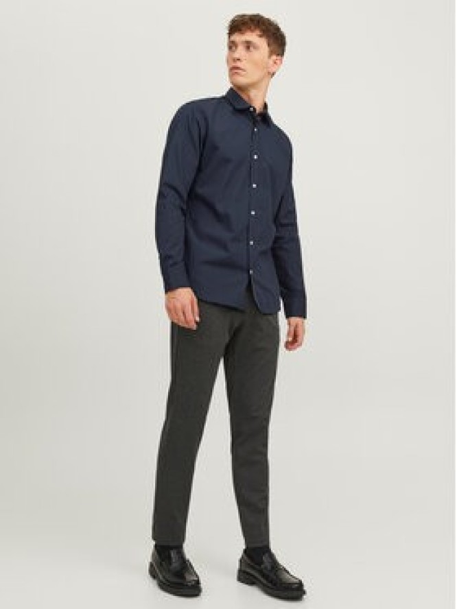 Jack&Jones Koszula 12187222 Granatowy Slim Fit