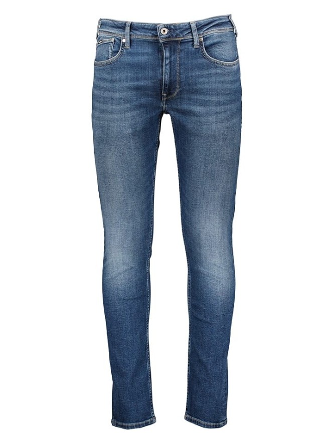 Pepe Jeans Dżinsy - Slim fit - w kolorze niebieskim rozmiar: W38/L32