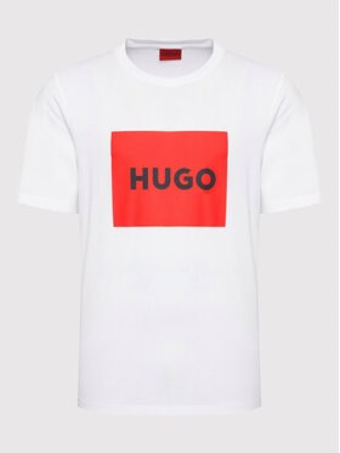 Hugo T-Shirt Dulive222 50467952 Biały Regular Fit