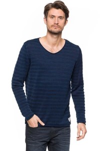 MĘSKI SWETER TOM TAILOR INDIGO SWEATER 3019542.00.12 COL. 6889