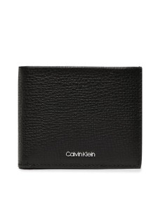 Calvin Klein Mały Portfel Męski Minimalism Bifold 6Cc W/Bill K50K509620 Czarny