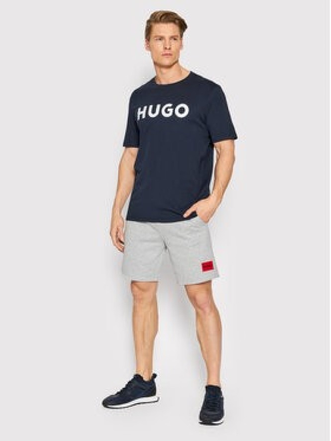 Hugo T-Shirt Dulivio 50467556 Granatowy Regular Fit