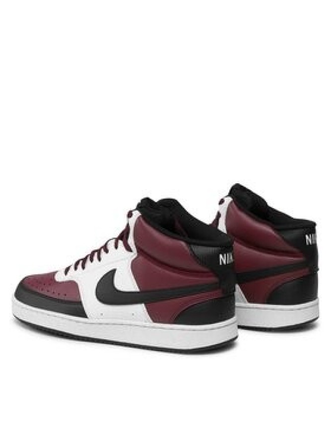 Nike Sneakersy Court Vision Mid Nn DN3577 600 Bordowy