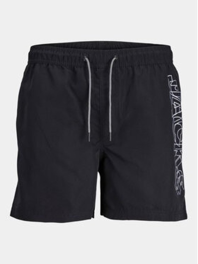 Jack&Jones Szorty kąpielowe Fiji 12253118 Czarny Regular Fit