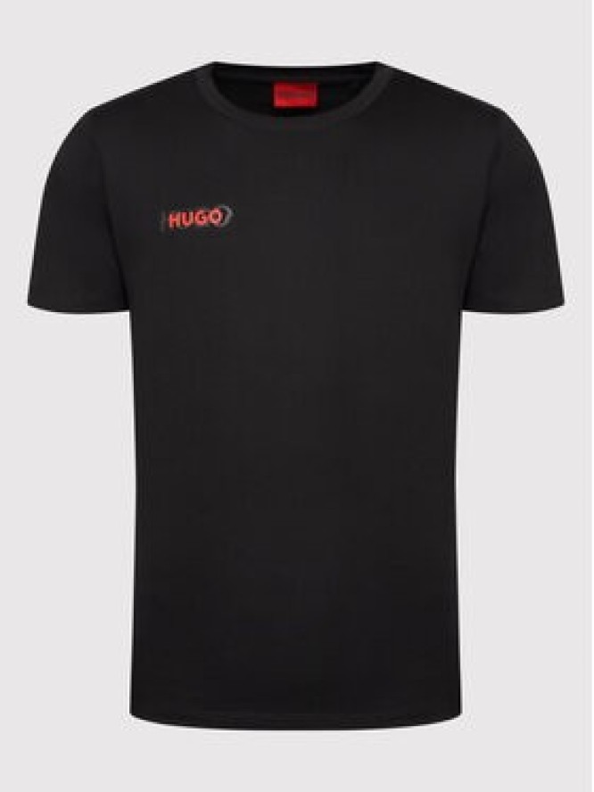 Hugo T-Shirt Dampin 50468265 Czarny Regular Fit