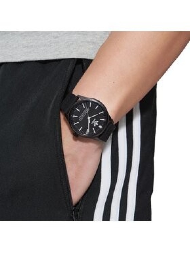 adidas Originals Zegarek Code One Ceramic Watch AOSY23031 Czarny