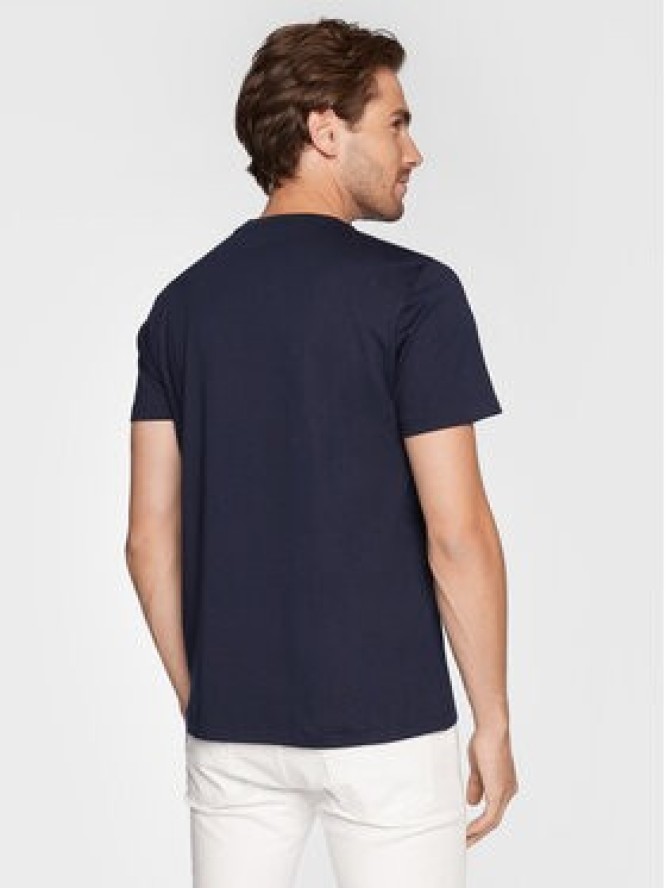 Polo Ralph Lauren T-Shirt 714862615003 Granatowy Slim Fit