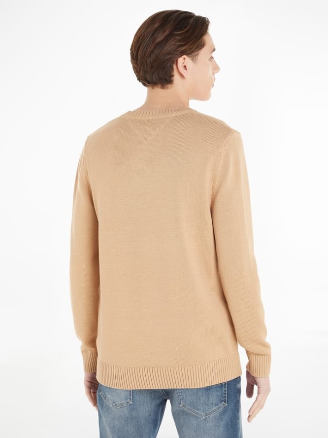 TOMMY JEANS Sweter w kolorze beżowym rozmiar: XXL