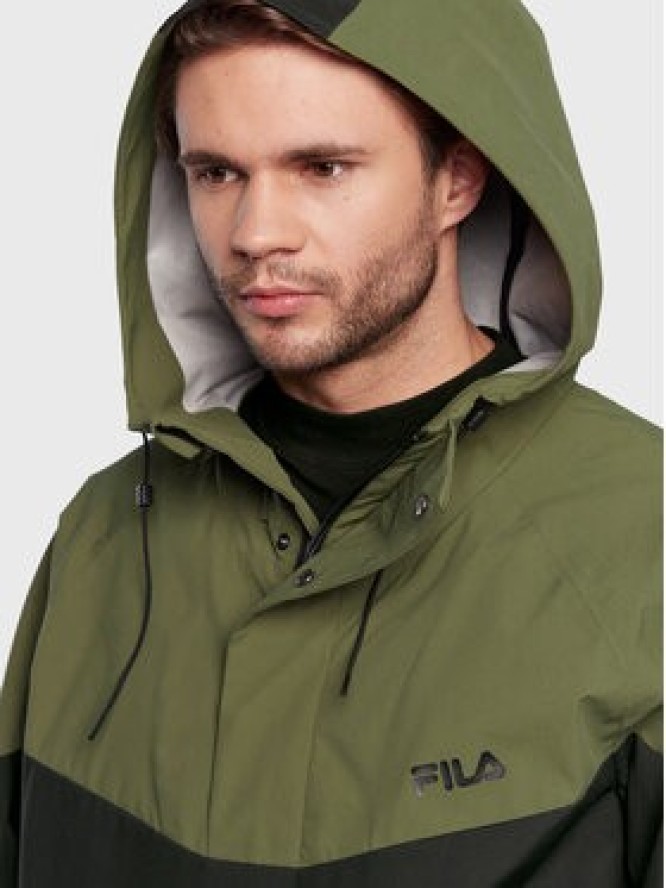 Fila Kurtka anorak Trencin FAM0196 Czarny Regular Fit