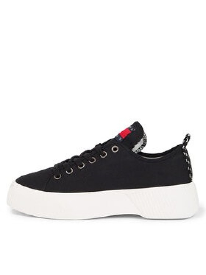 Tommy Jeans Sneakersy Tjm Vulcanized Platform EM0EM01197 Czarny