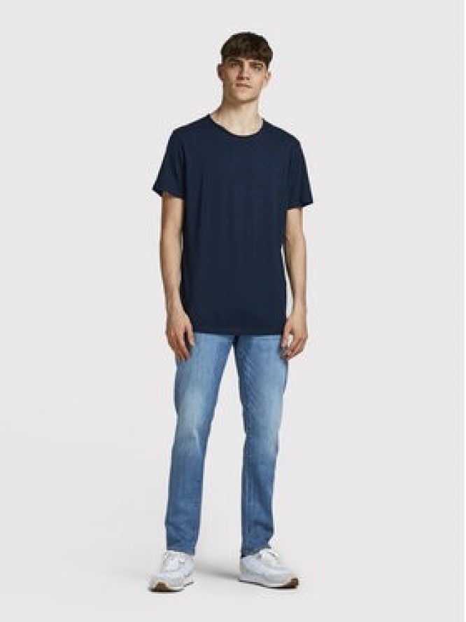 Jack&Jones T-Shirt Basher 12182498 Granatowy Regular Fit