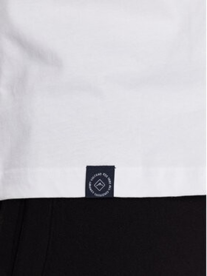 Volcano T-Shirt Jack M02132-S23 Biały Regular Fit