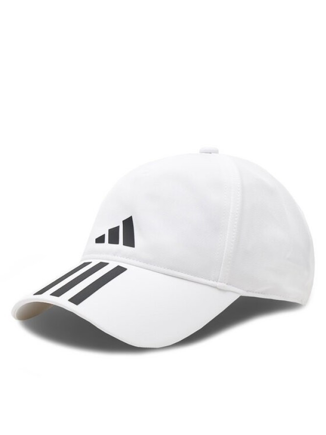 adidas Czapka z daszkiem 3-Stripes AEROREADY Running Training Baseball Cap HT2043 Biały