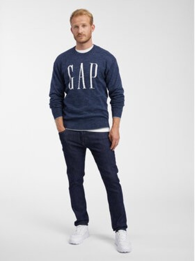 Gap Sweter 724378-00 Granatowy Regular Fit